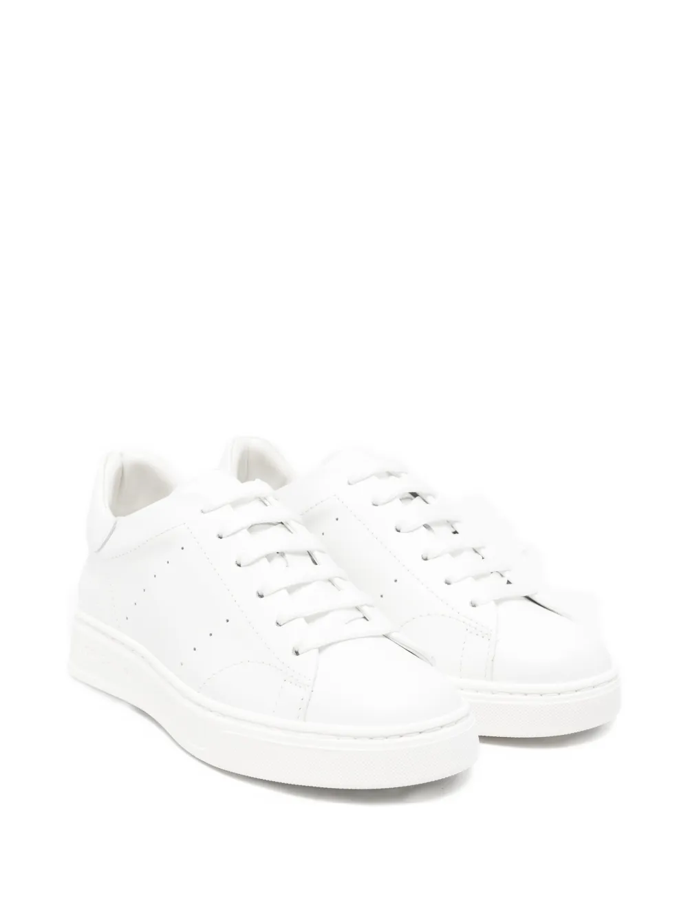 

Перфорированные кроссовки на шнуровке Colorichiari, белый