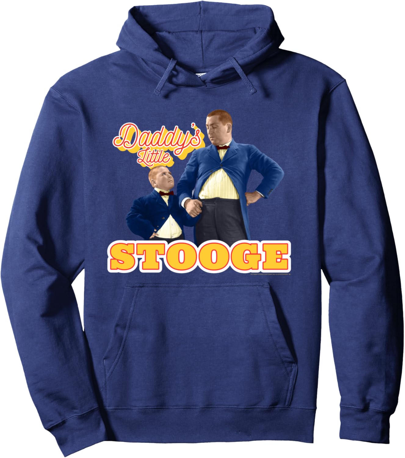 

Худи «Три балбеса» - «Папин маленький балбес» Tts, темно-синий