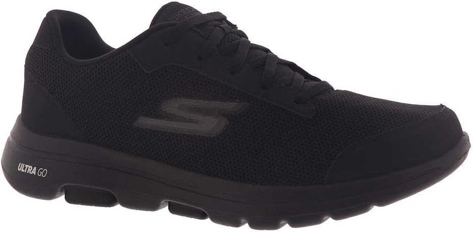 Мужские кроссовки Skechers Gowalk 5 цвета демитассе, черный — фото 3