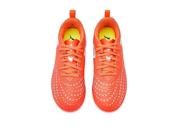 Кроссовки для футзала Future 9 Play PUMA Kids, Glowing Red/White/Black/Silver — фото 3
