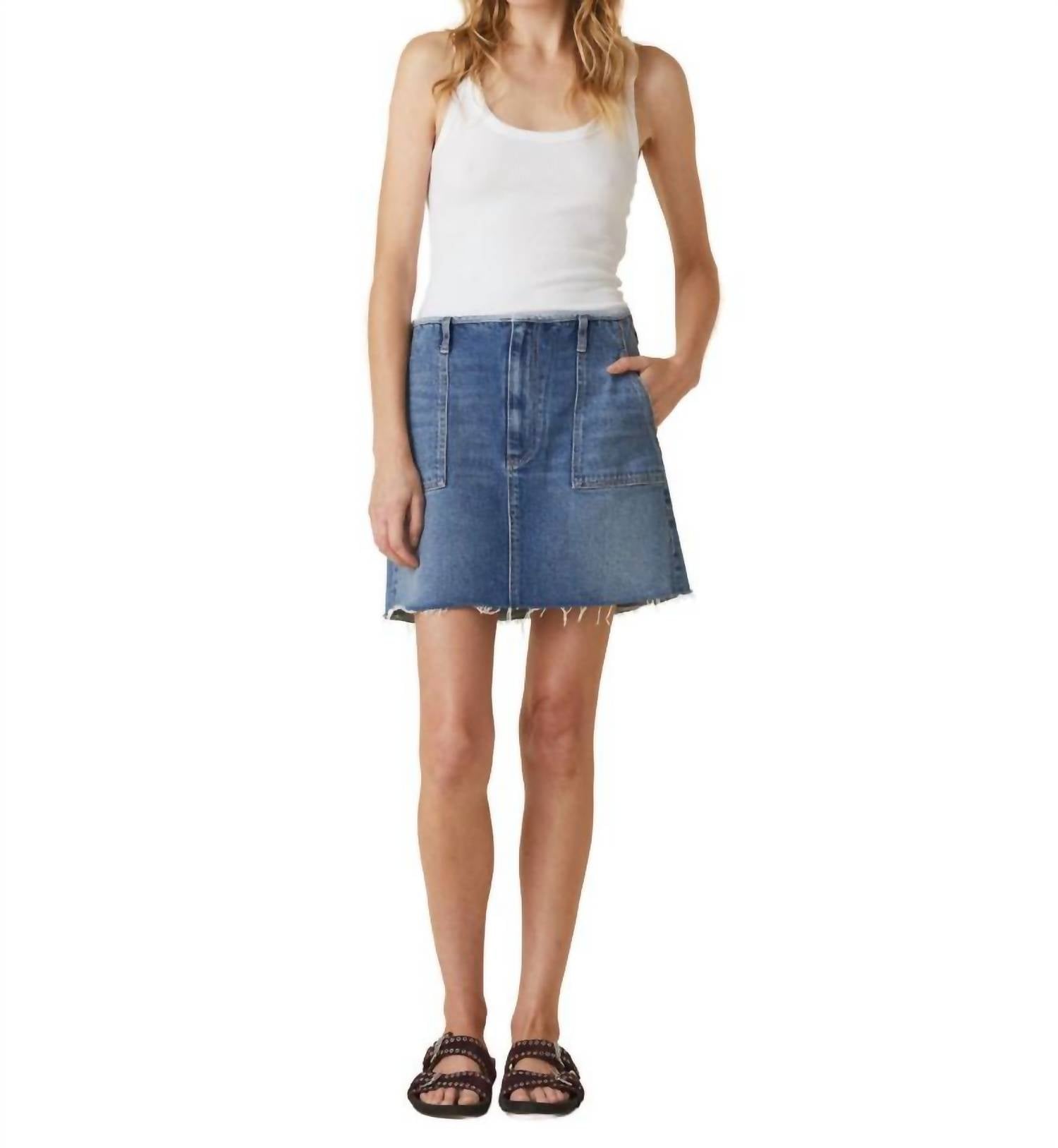 

Джесси Мини-юбка в Тихоокеанской Луне Le Jean, Pacific Moon