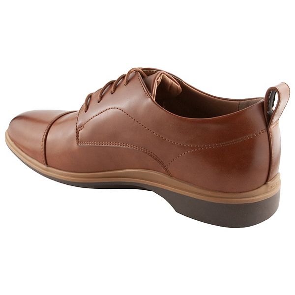 Мужские классические оксфорды Sienna Supro Comfort Deer Stags, Brown — фото 3