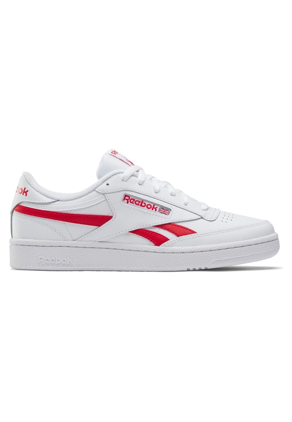

Кроссовки низкие REVENGE Reebok Classic, цвет cloud white vector red cloud white