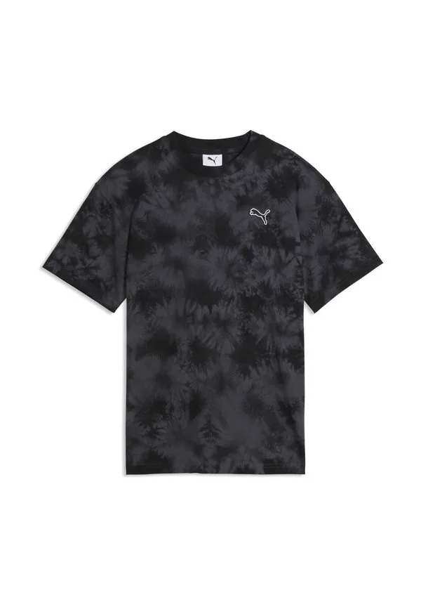Футболка essentials в стиле casual с принтом тай-дай Puma, Black