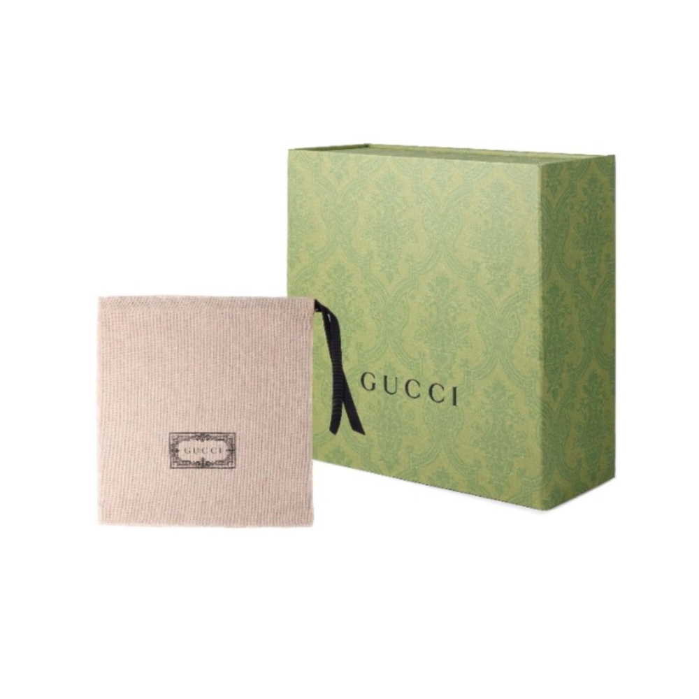 Ремень Gg с овальной пряжкой GUCCI, светло- золотой — фото 4