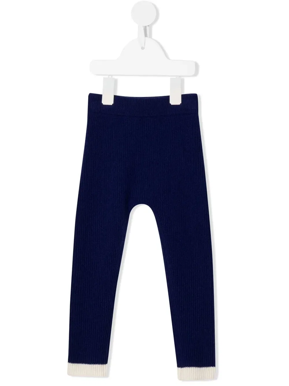 Кашемировые леггинсы Gia в рубчик Cashmere In Love Kids, синий
