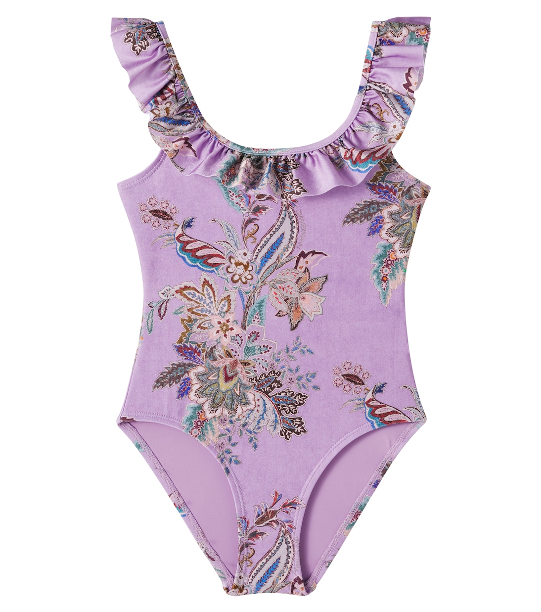 

Купальник Rhiannon в стиле пейсли Zimmermann Kids, Purple Paisley