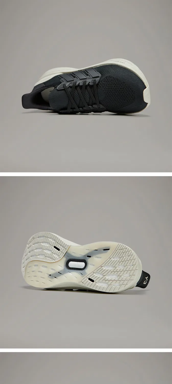 Мужские низкие кроссовки Ultraboost 5 чёрные от Y-3 — фото 4