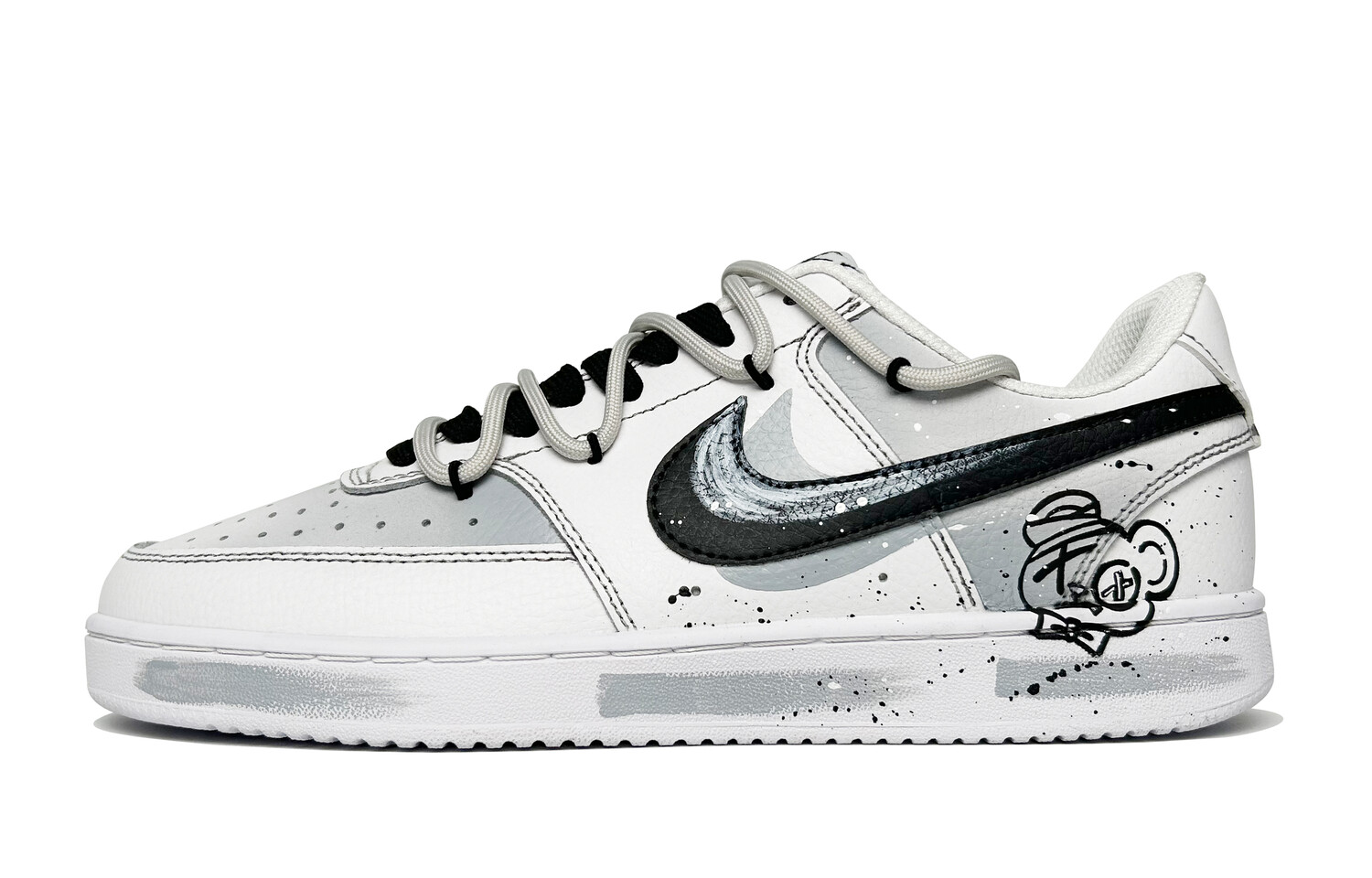 

Кроссовки Nike Court Vision 1, белый/серый