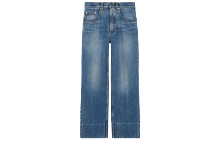 GUCCI Женские джинсы, цвет Blue