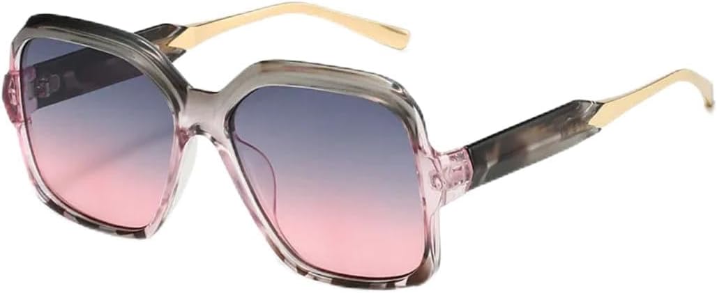 

Солнцезащитные очки для женщин и мужчин с леопардовым принтом, высококачественные, устойчивые к воздействию окружающей среды, с возможностью персонализации TVTBBVV, Gray Pink