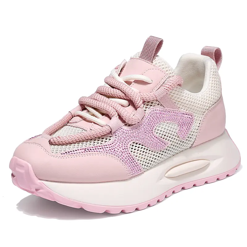 

Кроссовки NRDROFFICIAL Chunky Sneakers Women's Low-Top, серый