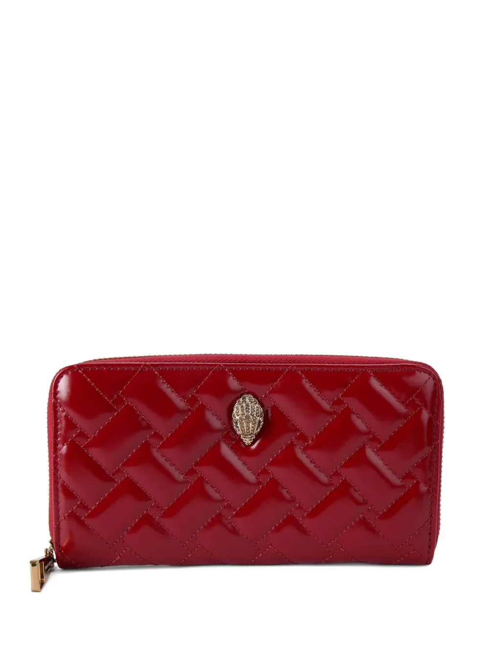 

Стеганый кошелек Kensington на молнии Kurt Geiger London, красный