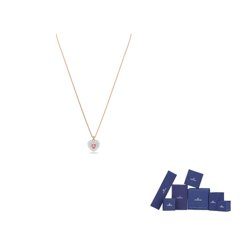 

Swarovski Синтетический цирконий искусственный кристалл искусственный жемчуг колье unisex rose gold