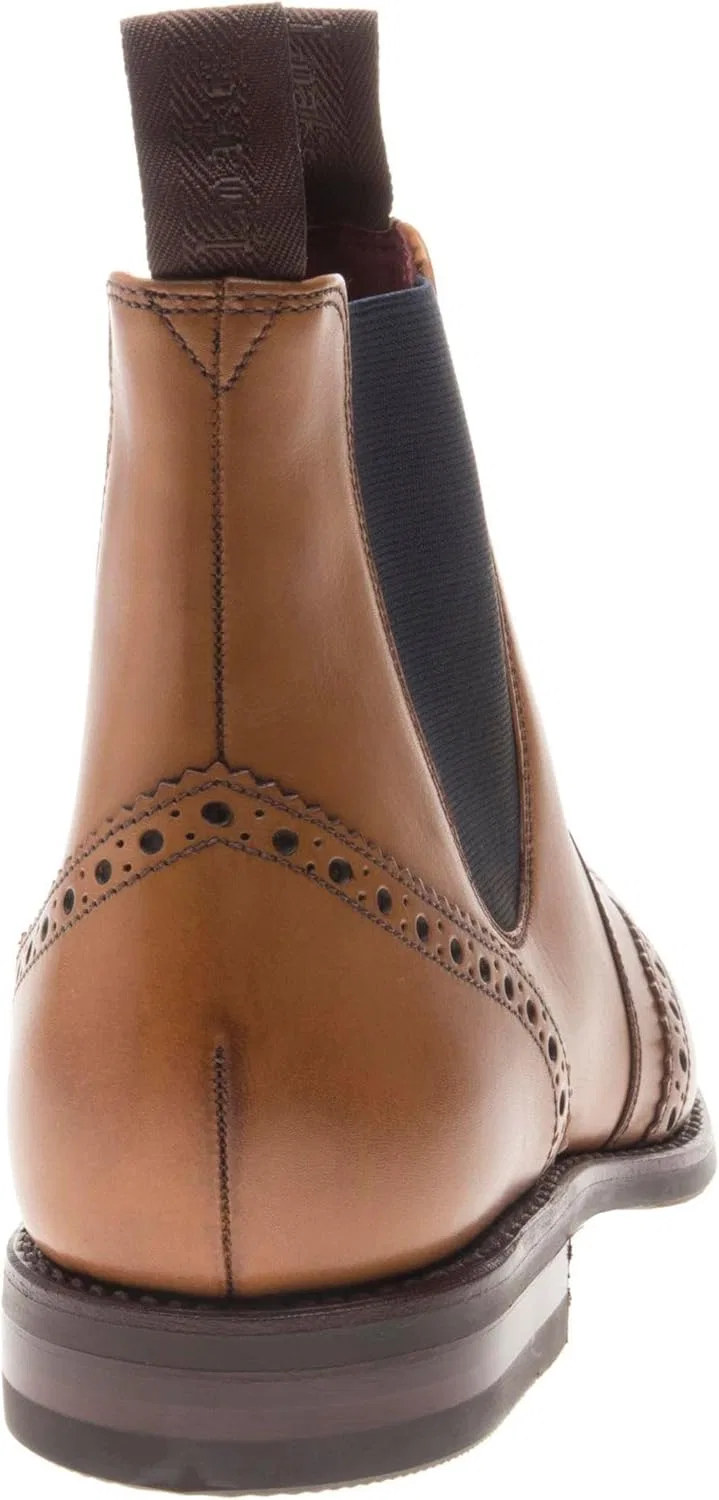 Мужские ботинки-броги Loake Hoskins, коричневые — фото 3