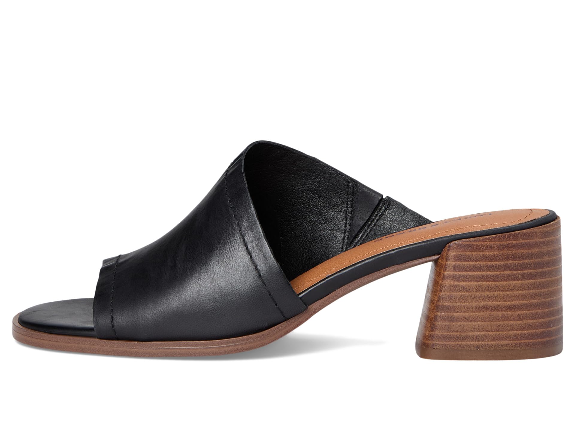 Туфли Lucky Brand Jamira Asymmetrical Mule, черный — фото 4