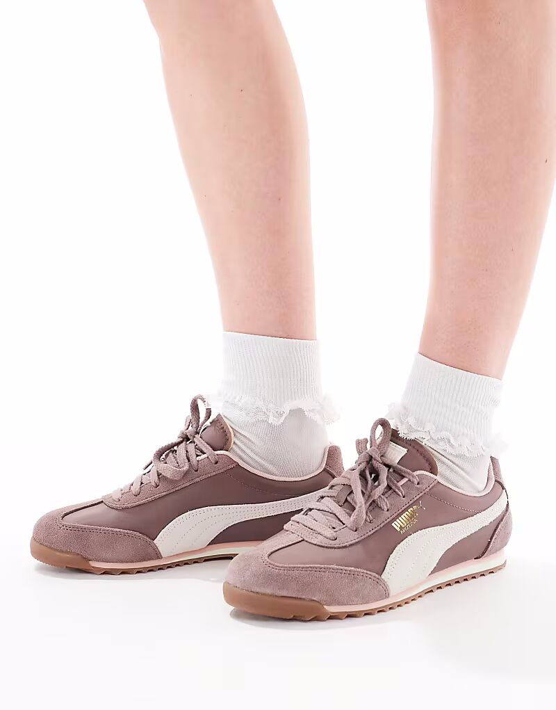 Кроссовки PUMA Arizona светло-коричневого цвета