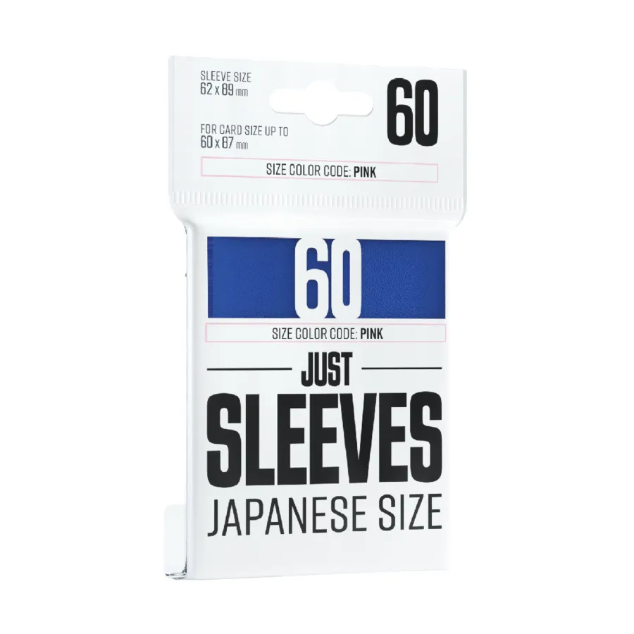 

Японский размер 62x89 мм — синий (60), Just Sleeves (Card Sleeves)