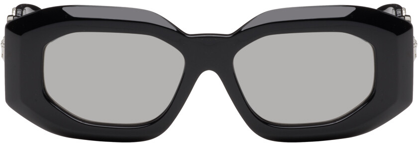 

Черные солнцезащитные очки Maxi Medusa Biggie Versace, цвет Black