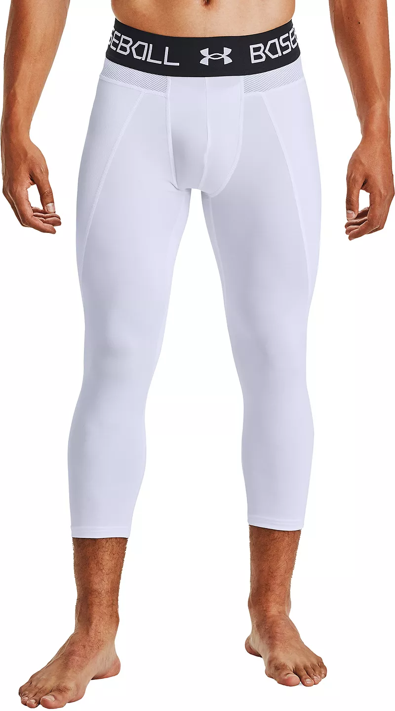 

Мужские шлепанцы с компрессией 3/4 Under Armour IsoChill, белый