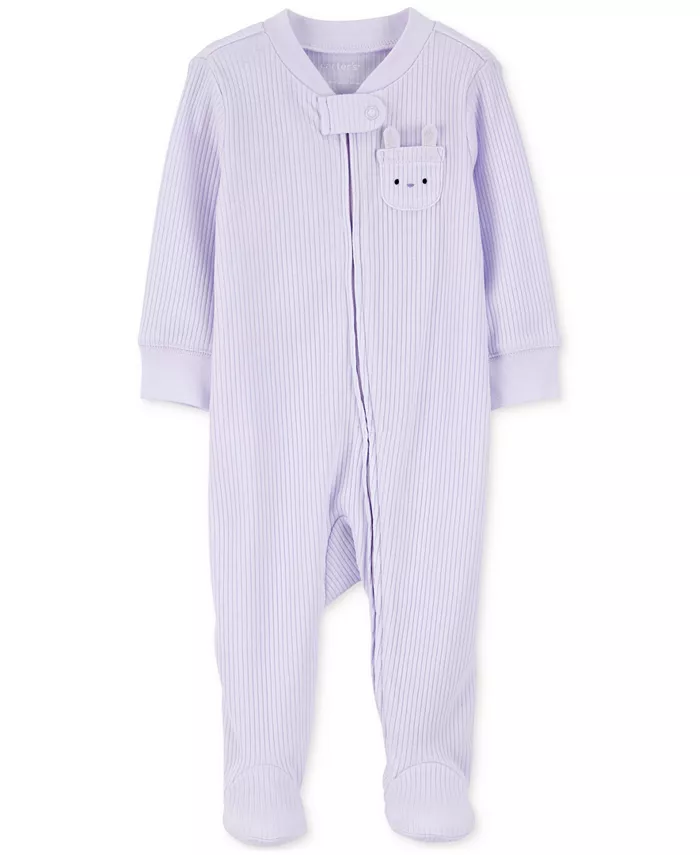 

Пижама для девочек Bunny Ribbed Sleep & Play Carter's, фиолетовый