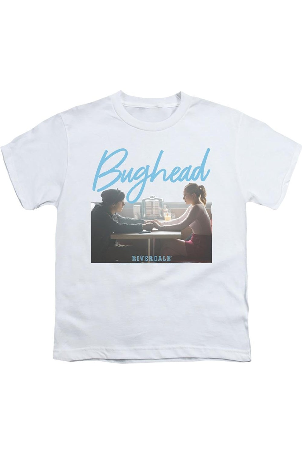 

Футболка с коротким рукавом Riverdale Bughead для детей Gildan, белый