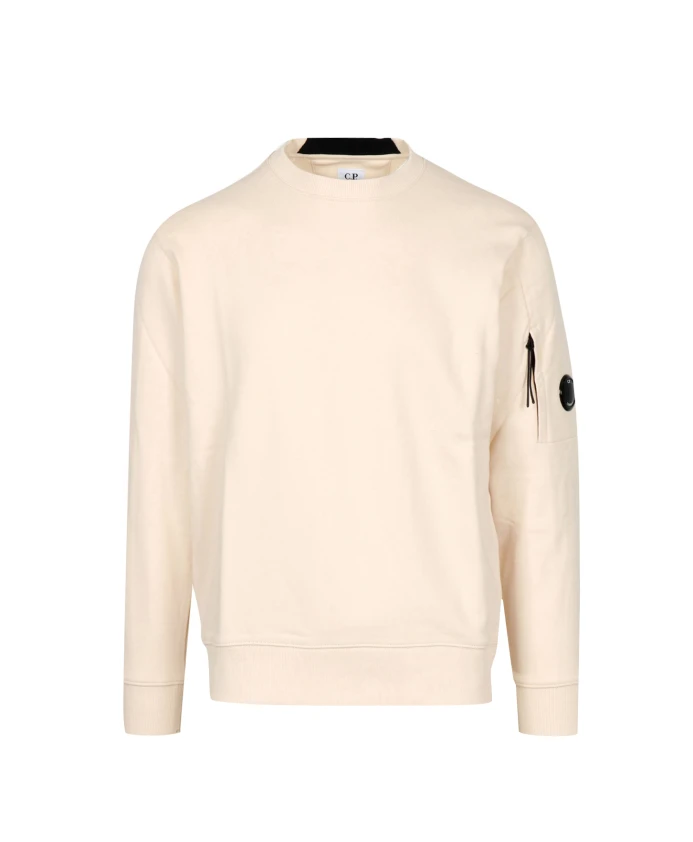 

Толстовка с застежкой-молнией на рукавах C.P. Company, желтый