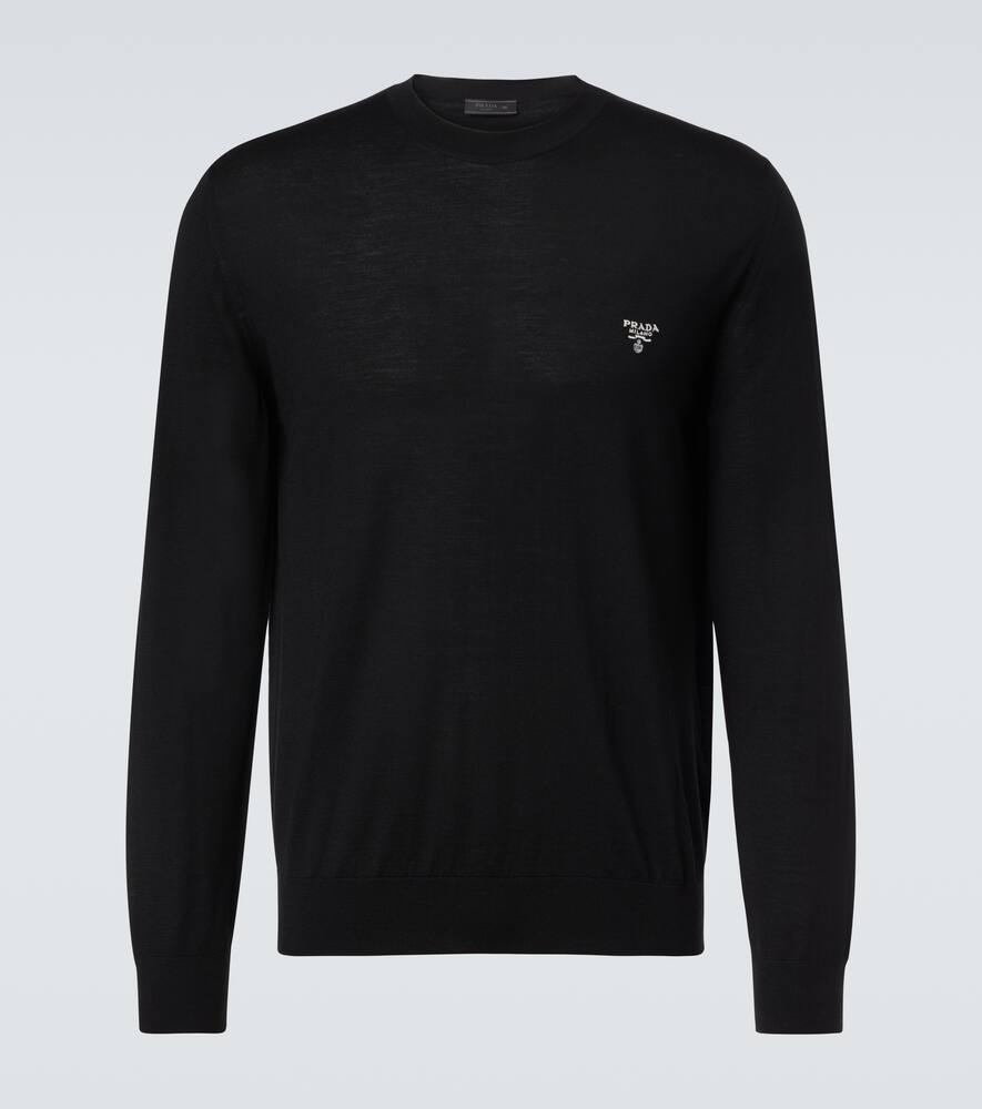 

Свитер из чистой шерсти Prada, Nero