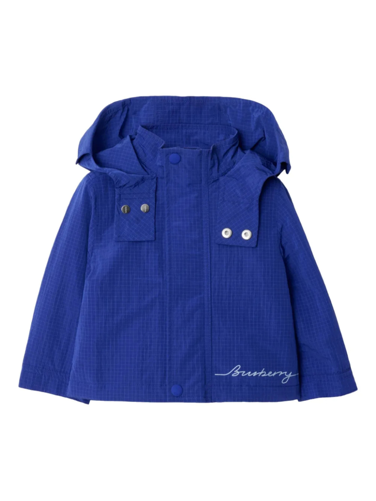 

Куртка с логотипом Burberry Kids, синий