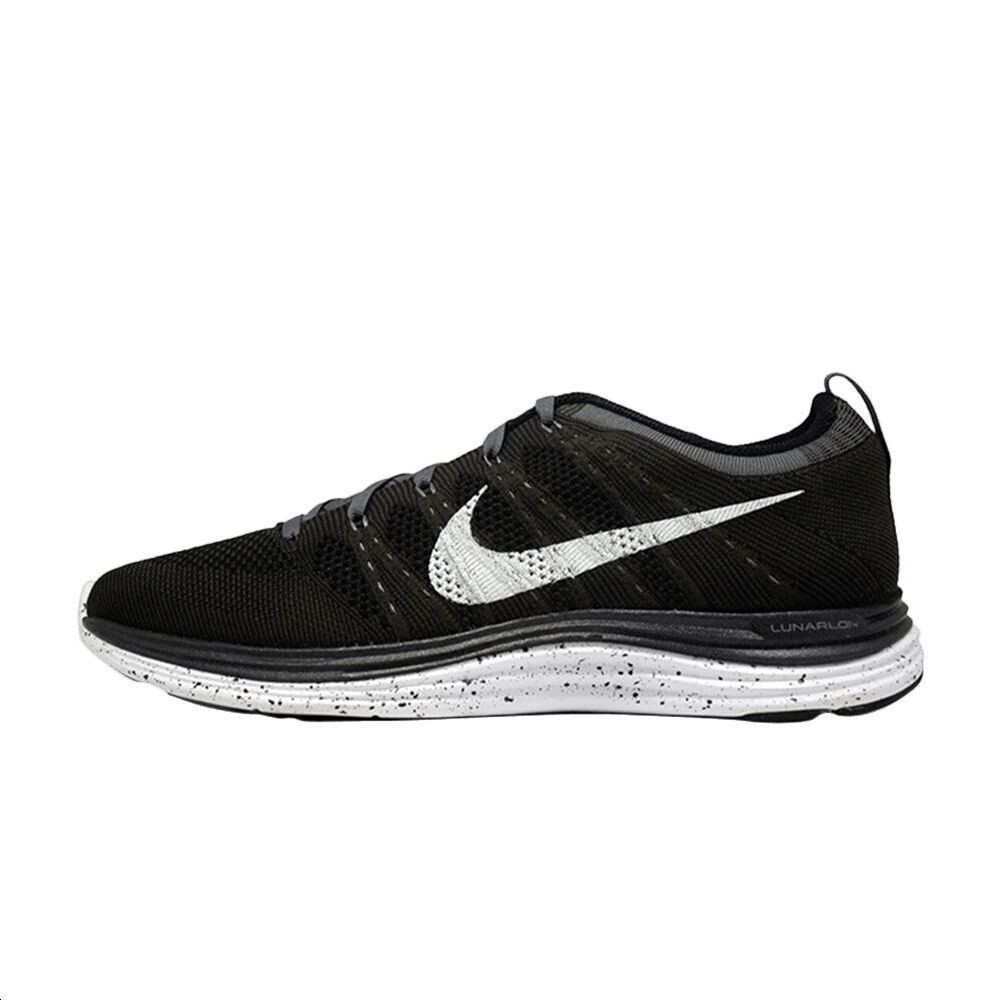 

Кроссовки Flyknit Lunar 1 унисекс с низким верхом черного/белого цвета Nike