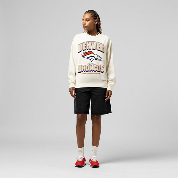

Женский свитшот denver broncos tonal arch кремового цвета Mitchell & Ness, Бежевый, Женский свитшот denver broncos tonal arch кремового цвета Mitchell & Ness