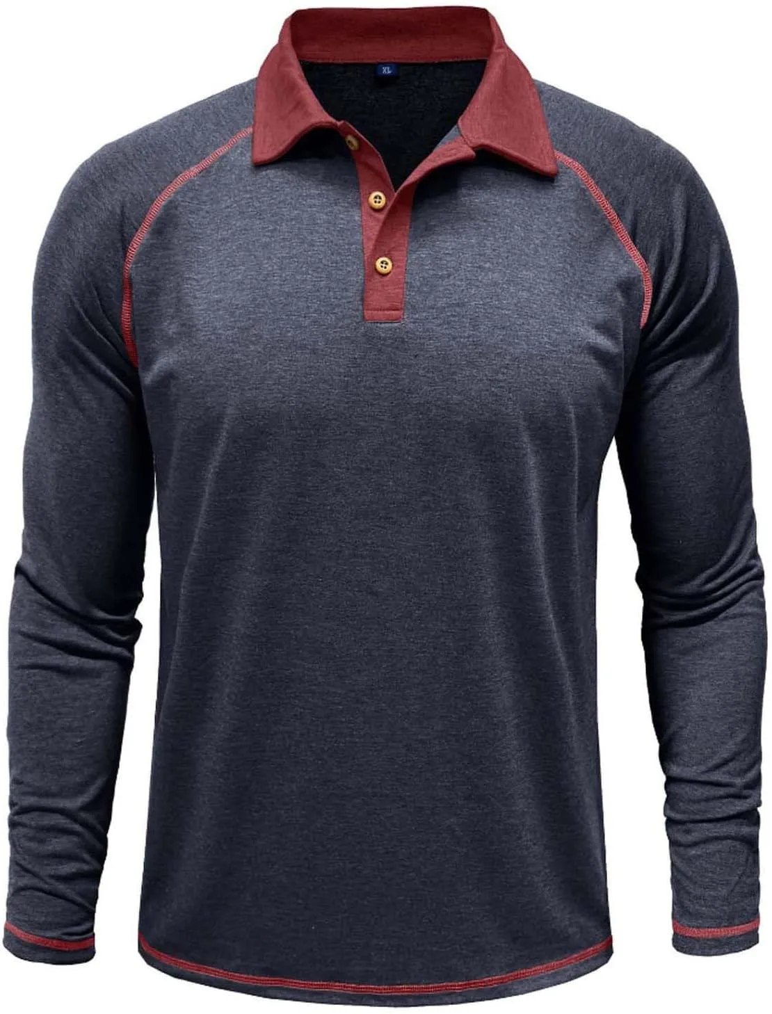 

Мужская классическая поло с регланными рукавами и полосками