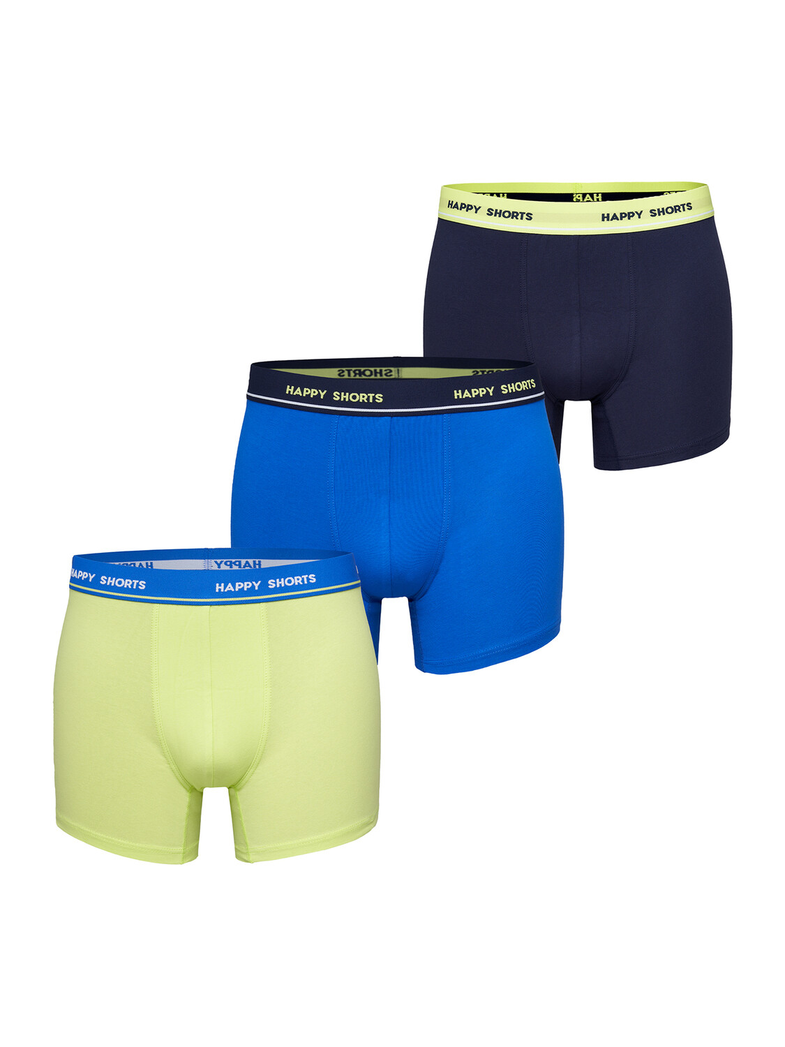 

Боксеры Happy Shorts Retro Pants Motive, цвет midblue-lime-navy