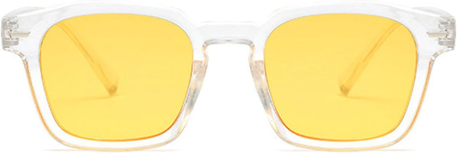 

Солнцезащитные очки Willochra Retro Square для женщин, модные градиентные очки с защитой от УФ-излучения UV400 для мужчин, панк-очки с заклепками, трендовые солнцезащитные очки для активного отдыха, C5