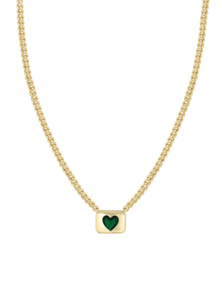 

Faina Женская цепочка-колье золотисто-зеленого цвета
