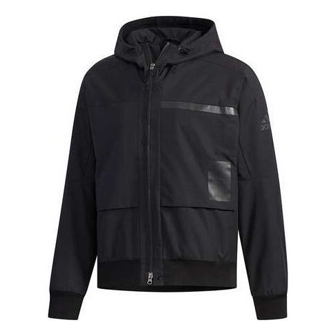 

Куртка adidas U1 WV JKT Hoody Casual Sports Hooded Jacket, черный