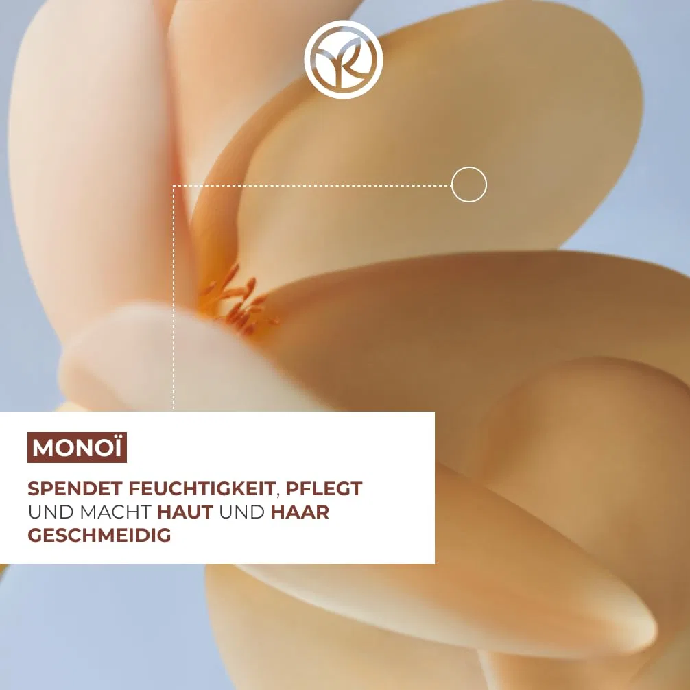 Мягкий шампунь-гель для душа Yves Rocher Monoï, 400 мл Yves Rocher — фото 3