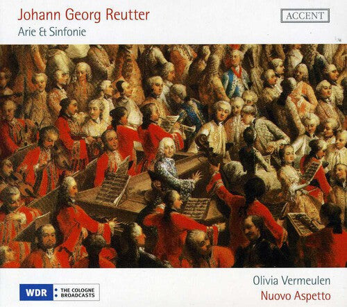

CD диск Reutter / Vermeulen / Ensemble Nuovo Aspetto: Arie Et Sinfonie