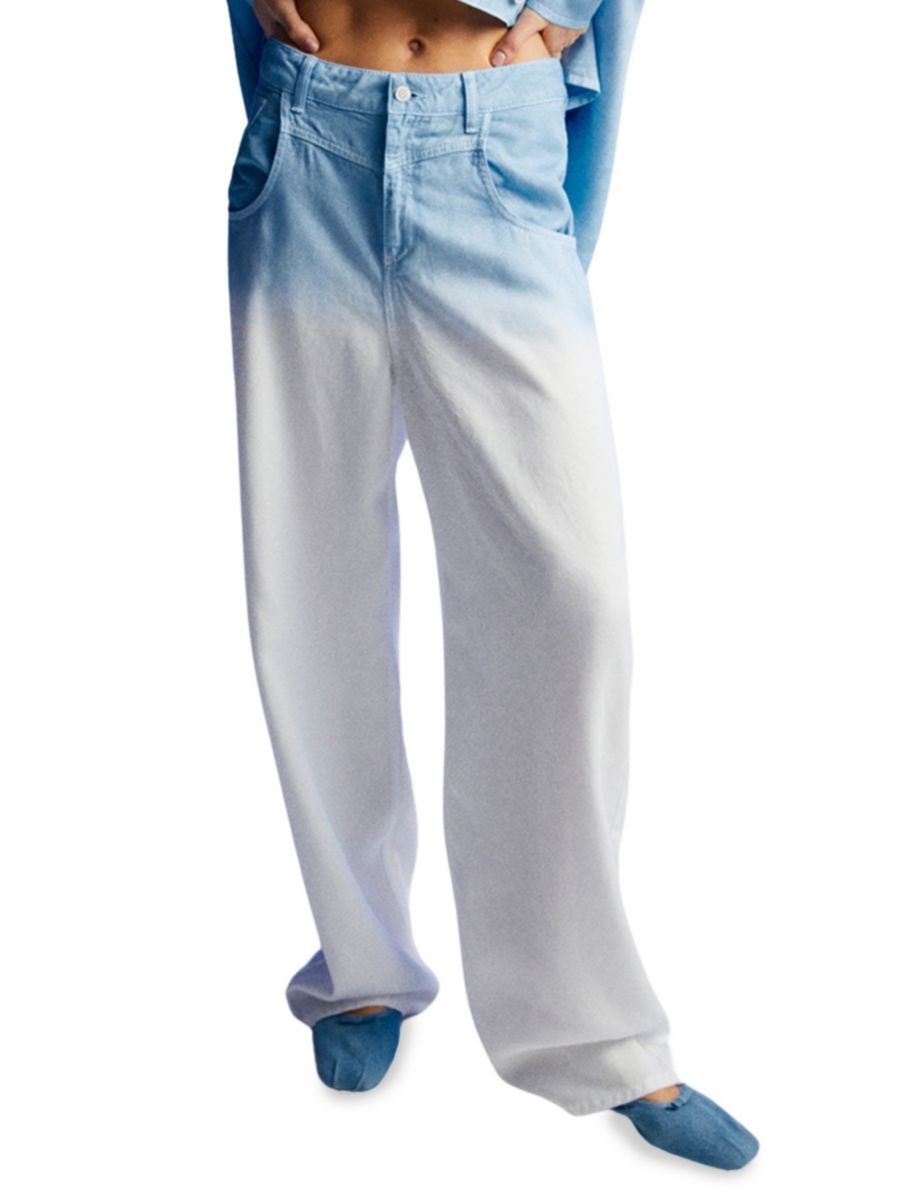 

Джинсы Ombre Regular Fit Nocturne, цвет Blue White
