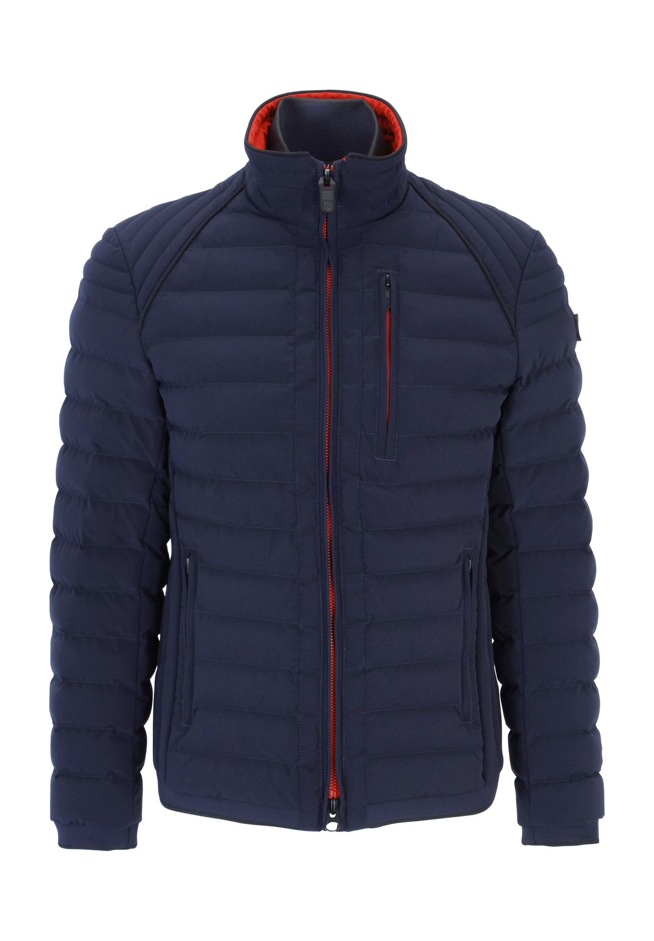 

Стеганая куртка Molekule Men, легкая, дышащая, мужская WELLENSTEYN, цвет Darknavy/red