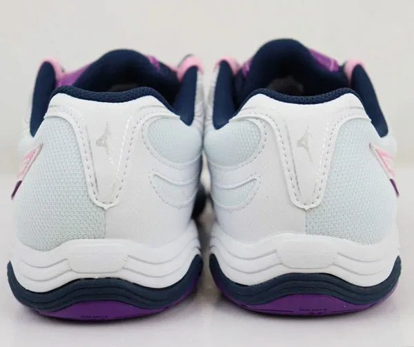 Унисекс кроссовки для настольного тенниса «Wave Medal 7» от Mizuno, 11 White X Pink X Purple — фото 4