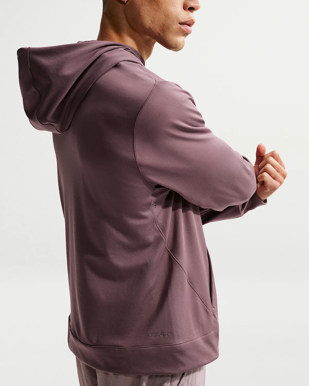 Мужская спортивная худи Nike Primary NanoKnit Dri-FIT с защитой от УФ, Tattoo/Tattoo — фото 2