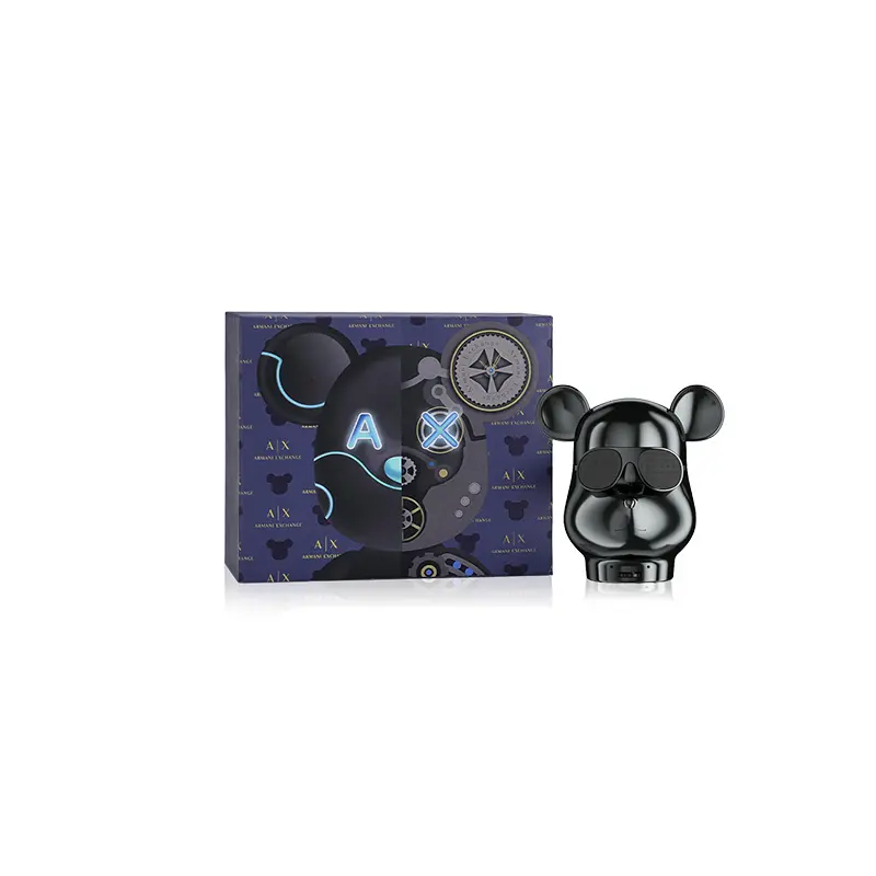 

ARMANI EXCHANGE Наручные часы AE Darth Vader с кварцевым механизмом на силиконовом ремешке черный циферблат мужские часы