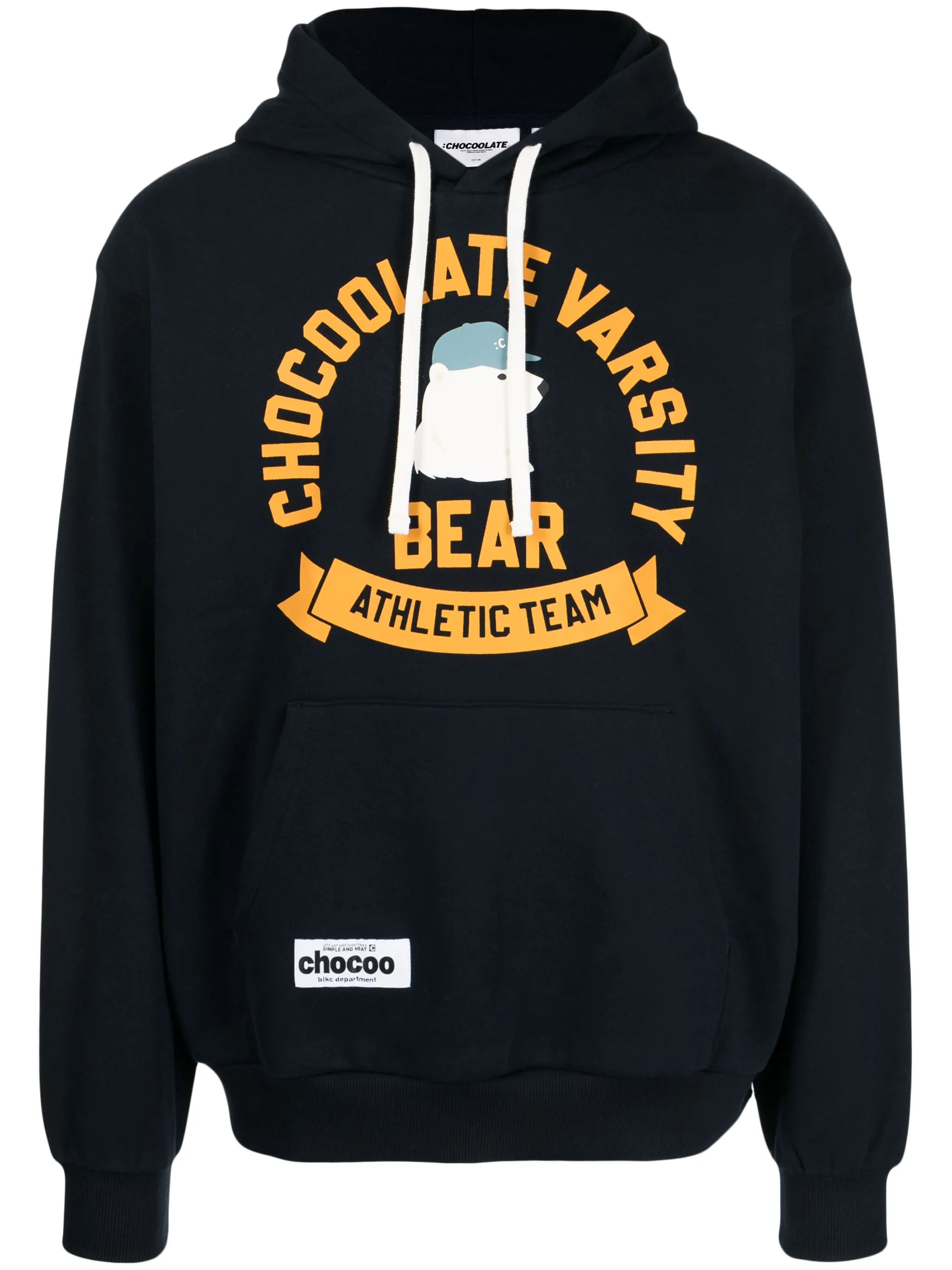 

Худи с графичным принтом Chocoolate, синий