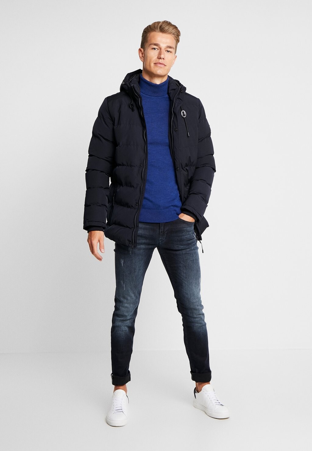 Джинсы Slim Fit SEAHAM Petrol Industries, цвет blue-black denim — фото 2