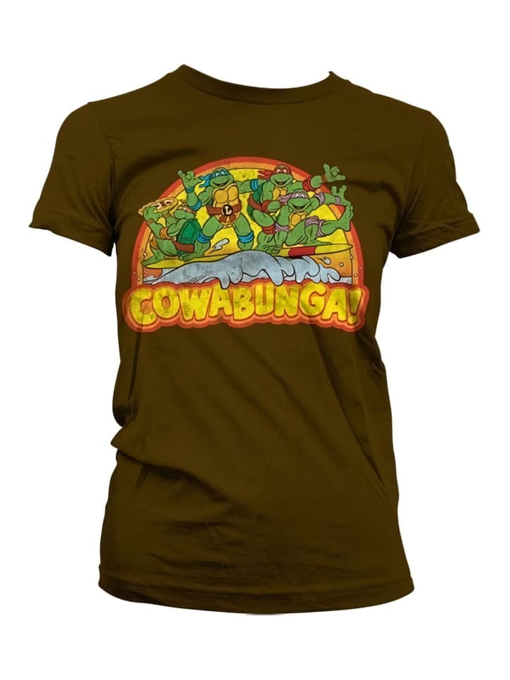 

Коричневая рубашка Teenage Mutant Ninja Turtles