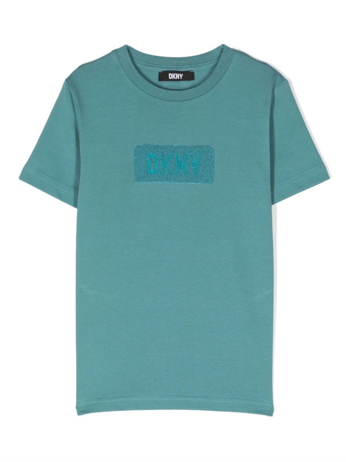 

DKNY футболка из органического хлопка с нашивкой-логотипом, синий