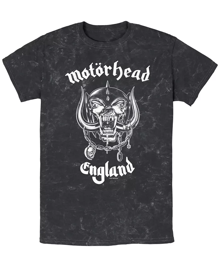 

Мужская футболка с коротким рукавом Motorhead England Fifth Sun, черный