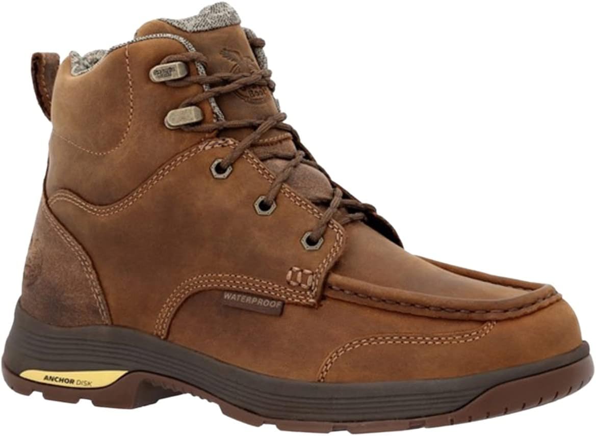 

Ботинки Georgia Boot Athens SuperLyte с мок-то носком и водонепроницаемой защитой, коричневый