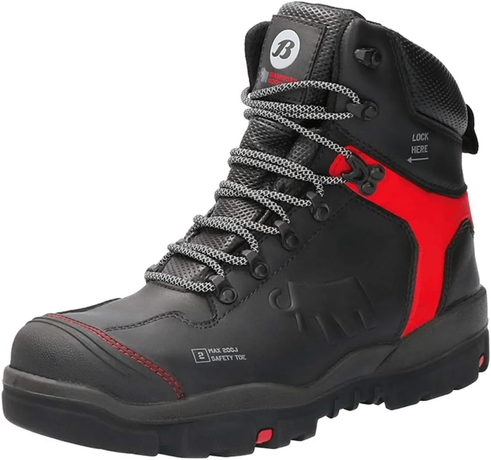 Ботинки Bata Industrials Mammoet S3, черный/красный